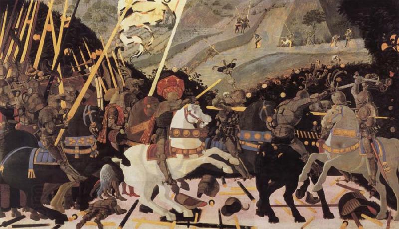 UCCELLO, Paolo The battle of San Romano China oil painting art